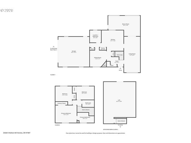 25264 E BOLTON Rd, Veneta, OR 97487