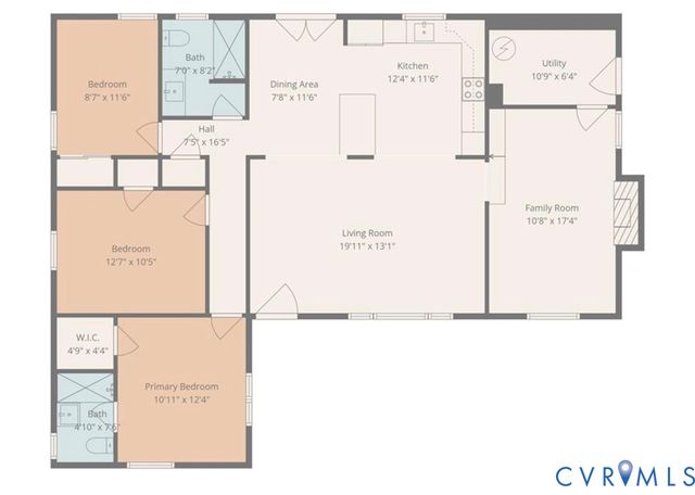 1116 Warwick Park Rd, Henrico, VA 23231