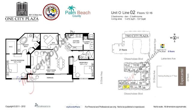 801 S Olive Avenue 1402, West Palm Beach, FL 33401