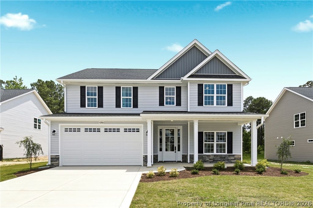 4284 Halkirk (Lot 307) Drive, Fayetteville, NC 28312 — exterior