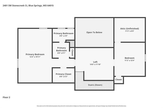 2401 SW Stonecreek Court, Blue Springs, MO 64015