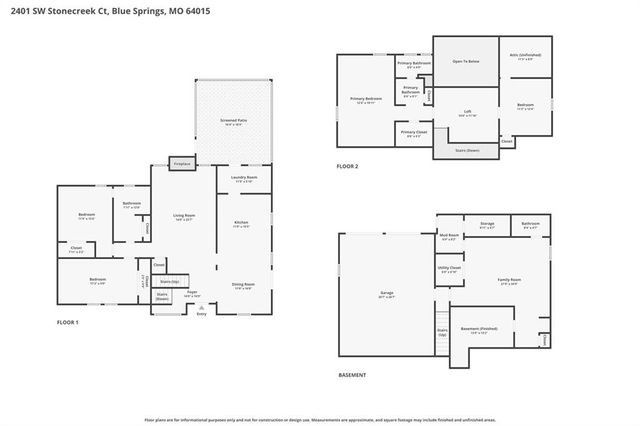 2401 SW Stonecreek Court, Blue Springs, MO 64015
