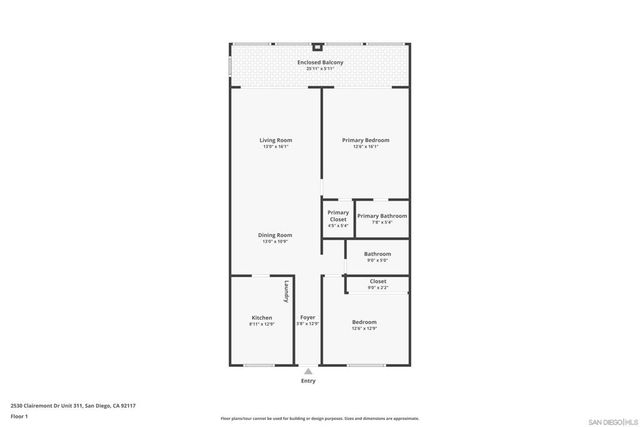 2530 Clairemont Dr 311, San Diego, CA 92117