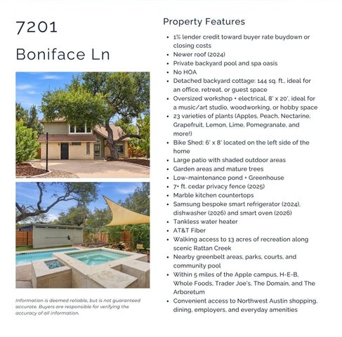 7201 Boniface LN, Austin, TX 78729