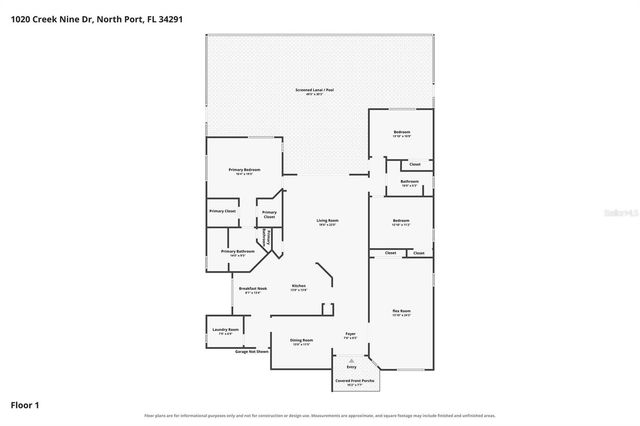 1020 CREEK NINE DRIVE, North Port, FL 34291