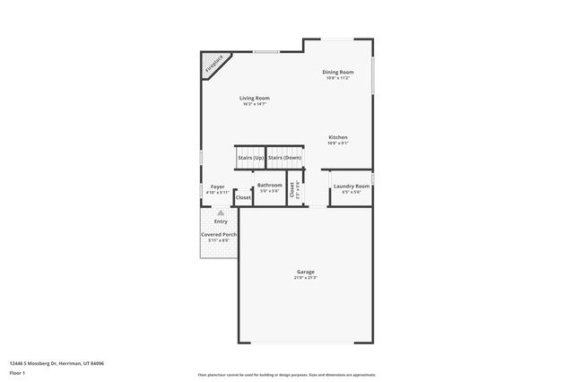 12446 S MOSSBERG DR, Herriman, UT 84096