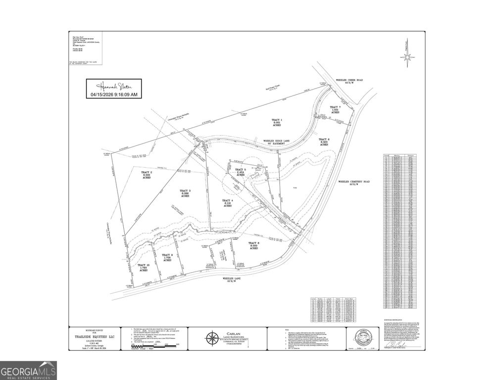LOT 7 Wheeler Creek Road, Maysville, GA 30558 — photo 3