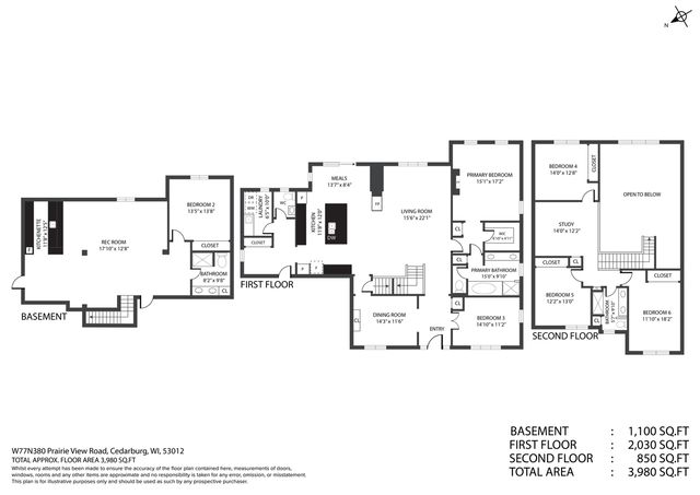 W77N380 Prairie View ROAD, Cedarburg, WI 53012
