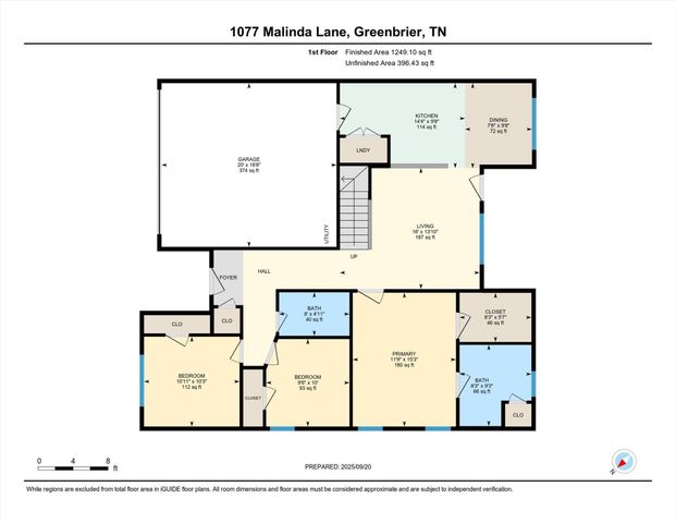 1077 Malinda Ln, Greenbrier, TN 37073