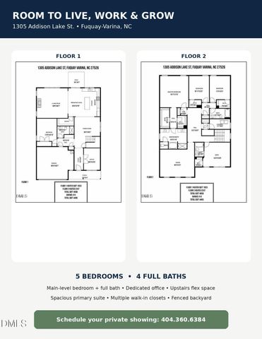 1305 Addison Lake Street, Fuquay Varina, NC 27526