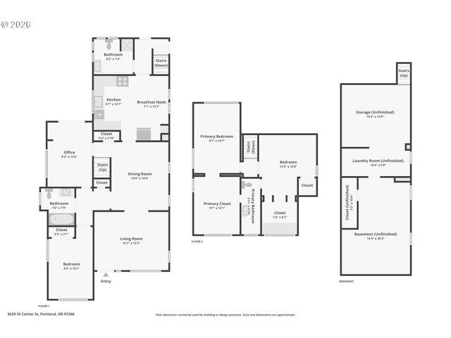 5629 Se CENTER St, Portland, OR 97206