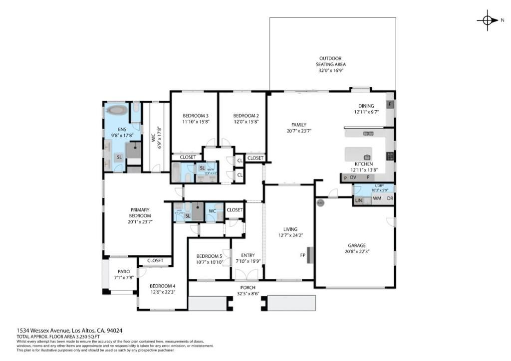 Image 53 of property listing at 1534 Wessex Avenue, Los Altos, CA 94024
