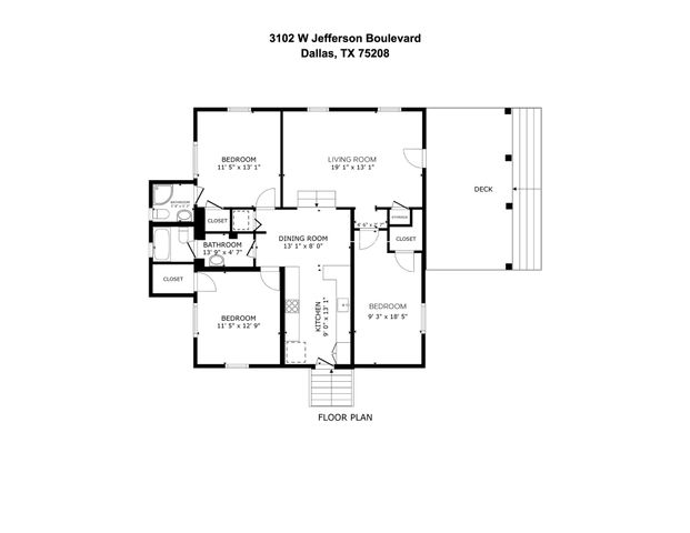 3102 W Jefferson Boulevard, Dallas, TX 75211