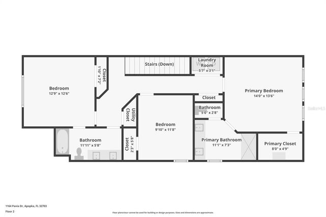 1164 PAVIA DRIVE, Apopka, FL 32703
