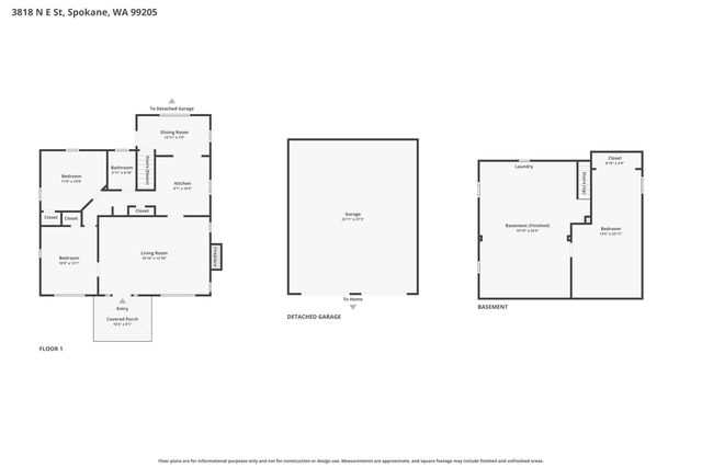 3818 N E St, Spokane, WA 99205