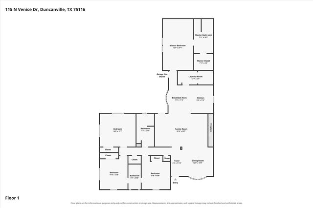 115 N Venice Drive, Duncanville, TX 75116