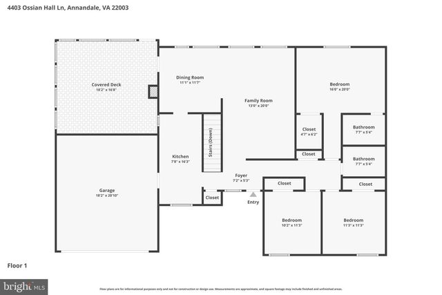 4403 OSSIAN HALL LN, Annandale, VA 22003