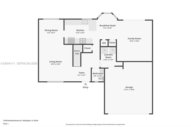 12769 Meadowbreeze Drive, Wellington, FL 33414