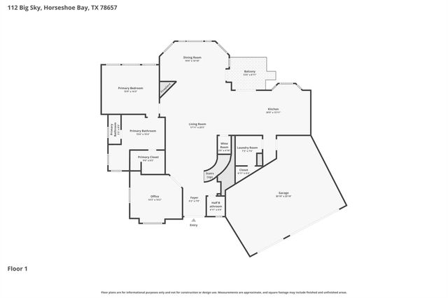 112 Big Sky DR, Horseshoe Bay, TX 78657