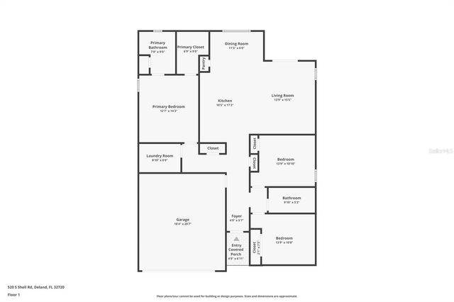 520 S SHELL ROAD, Deland, FL 32720