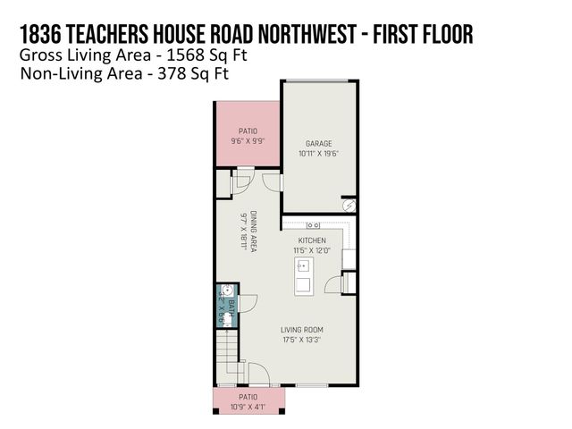 1836 Teachers House Road NW, Concord, NC 28027