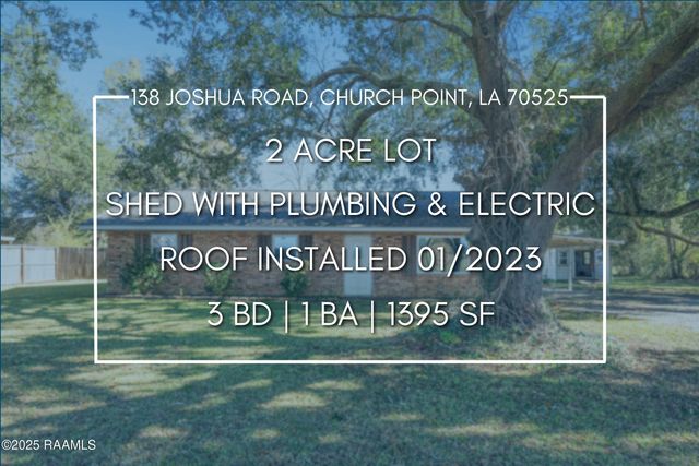 138 Joshua Road, Church Point, LA 70525