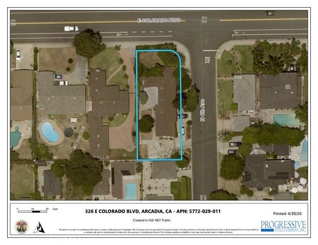 326 E Colorado, Arcadia, CA 91006