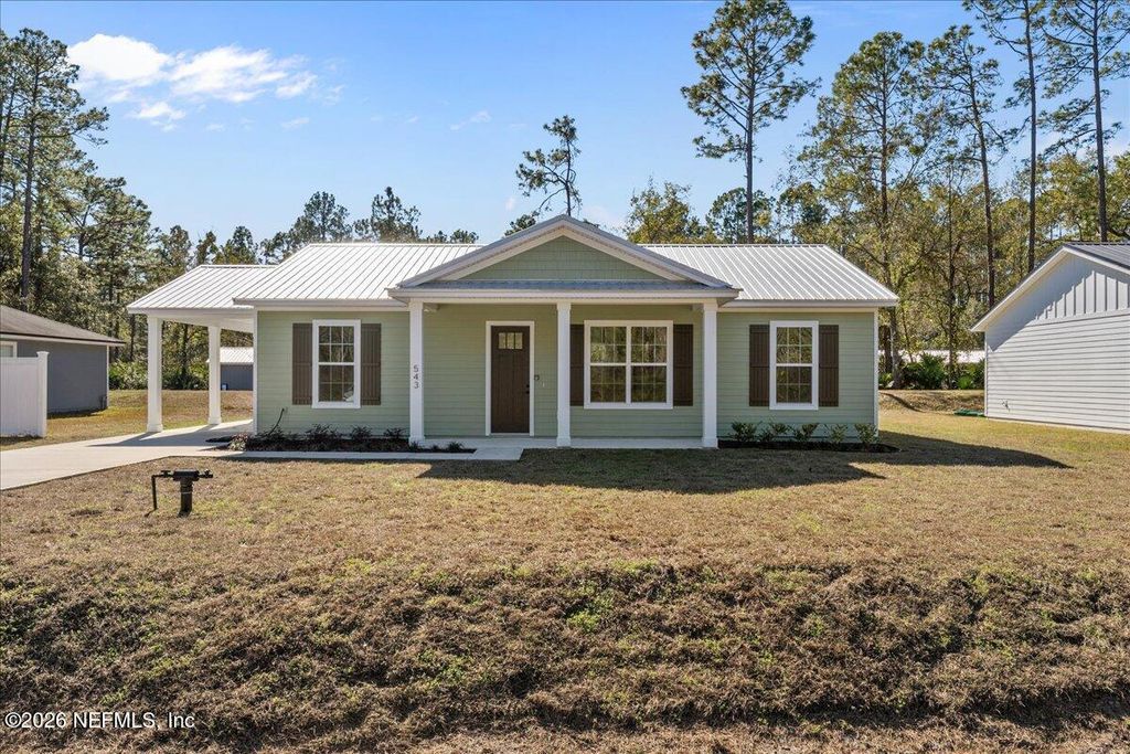 543 PALMETTO BLUFF Road, Palatka, FL 32177