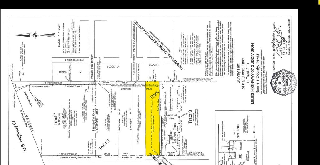 Image 2 of property listing at 0 (tract 2) County Road 470, Miles, TX 76861