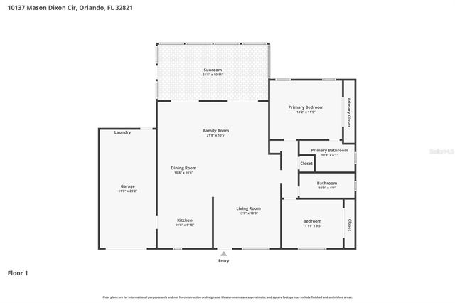 10137 MASON DIXON CIRCLE, Orlando, FL 32821