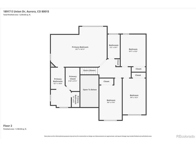 18917 E Union Dr, Aurora, CO 80015