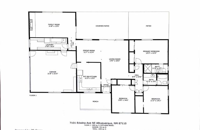 7101 Edwina Avenue NE, Albuquerque, NM 87110