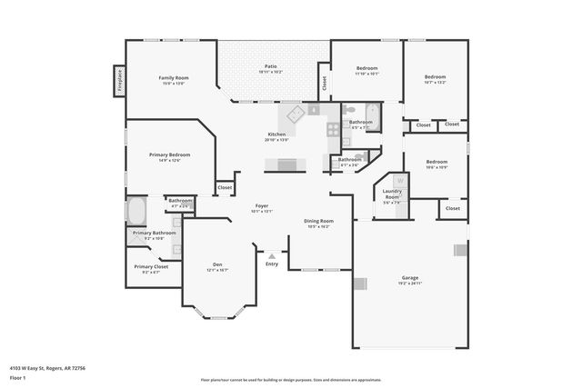 4103 W Easy Street, Rogers, AR 72756