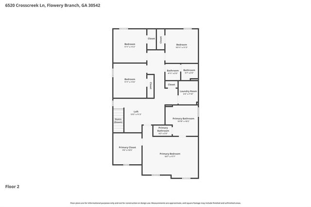 6520 Crosscreek Lane, Flowery Branch, GA 30542