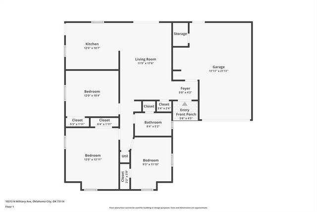 10213 N Military Avenue, Oklahoma City, OK 73114