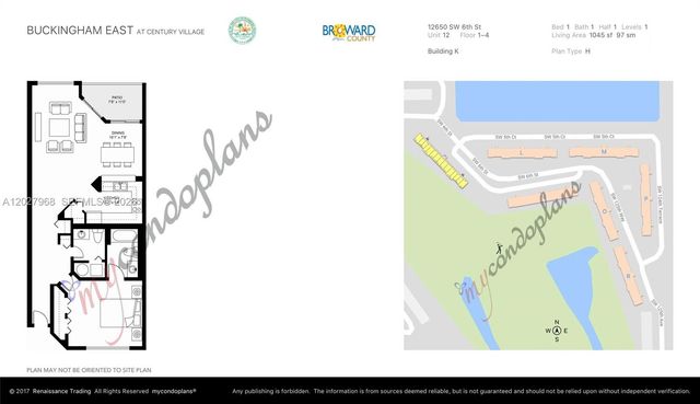 12650 SW 6th Street 412K, Pembroke Pines, FL 33027