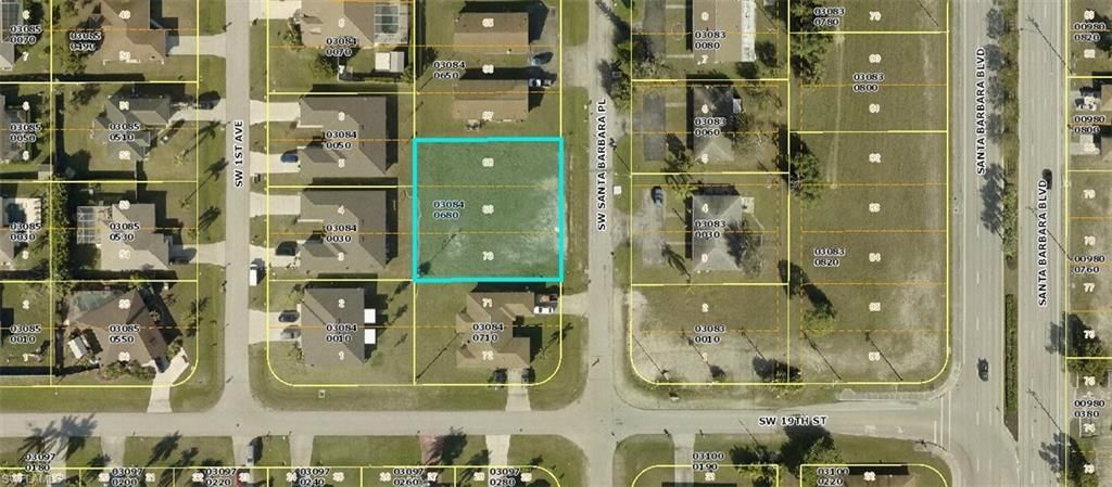 1822 SW Santa Barbara PL, CAPE CORAL, FL 33991 — exterior