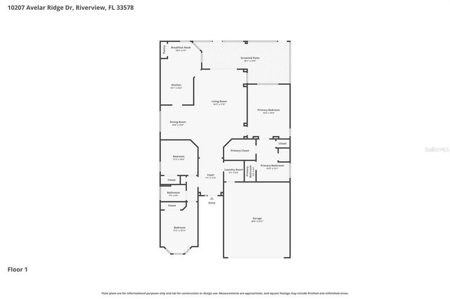10207 AVELAR RIDGE DRIVE, Riverview, FL 33578