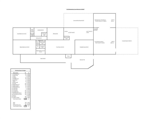 2120 Meadowbrook Lane SE, Marietta, GA 30067