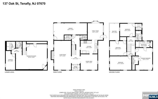 37 Oak Street, Tenafly, NJ 07670