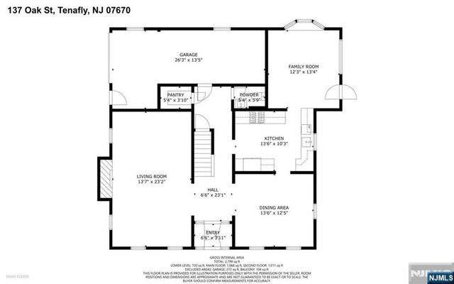 37 Oak Street, Tenafly, NJ 07670