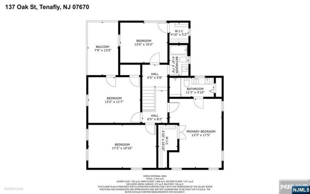 37 Oak Street, Tenafly, NJ 07670