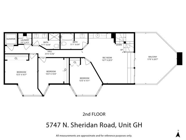 5747 N Sheridan Road GH, Chicago, IL 60660