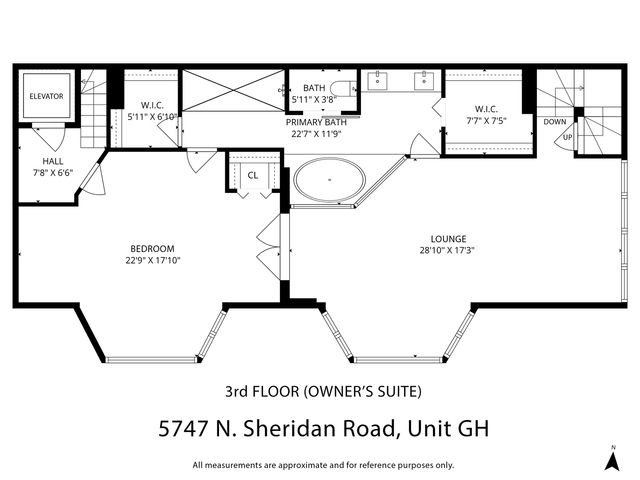 5747 N Sheridan Road GH, Chicago, IL 60660