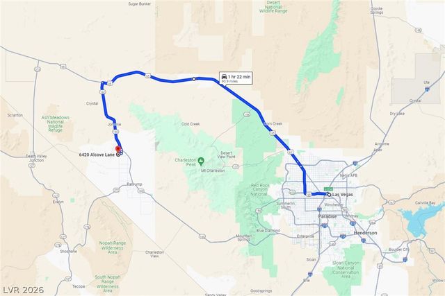 6420 North Alcove Lane, Pahrump, NV 89060