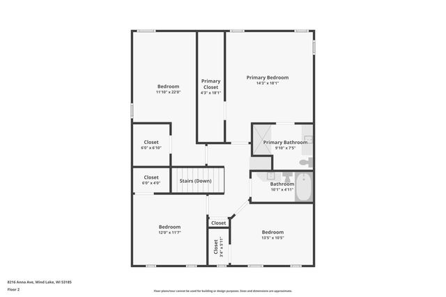 8216 Anna AVENUE, Waterford, WI 53185