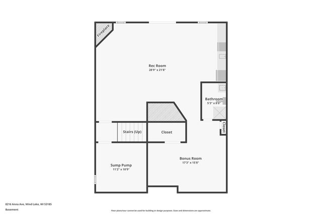 8216 Anna AVENUE, Waterford, WI 53185