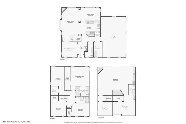 8216 Anna AVENUE, Waterford, WI 53185