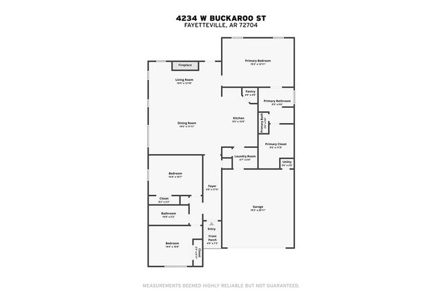 4234 W Buckaroo Street, Fayetteville, AR 72704