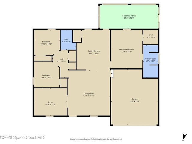 4055 Palm Avenue, Mims, FL 32754